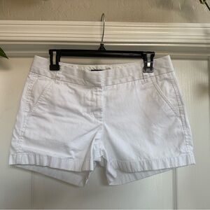 J. Crew Women's Classic White Chino Shorts